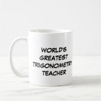 "Världsmästare Trigonometry Teacher" Mugg