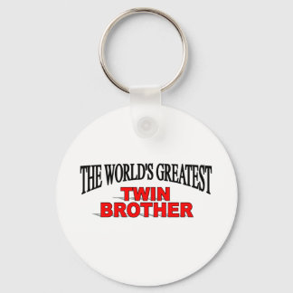Världsmästare Twin Brother Nyckelring