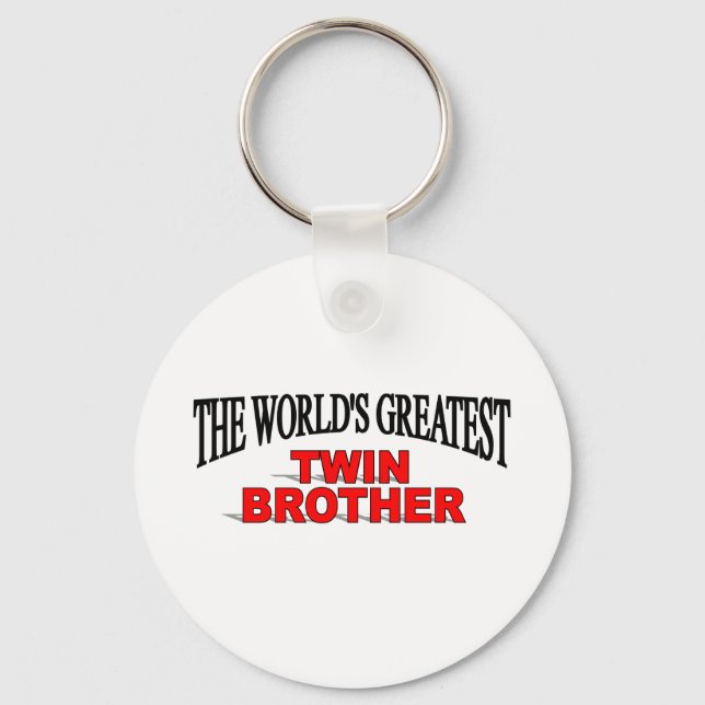 Världsmästare Twin Brother Nyckelring (Framsida)