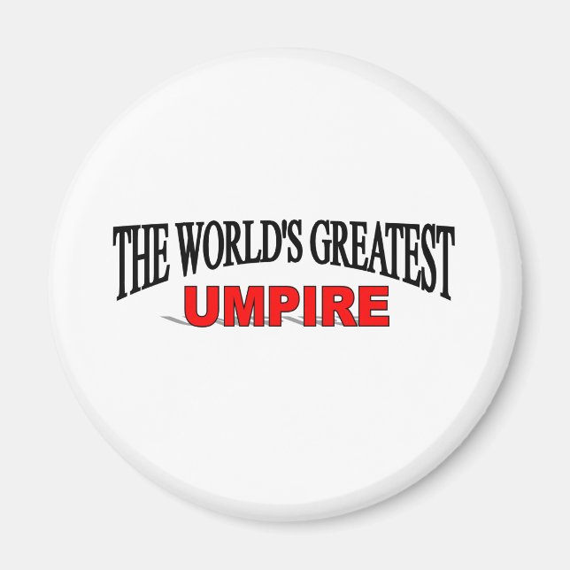 Världsmästare Umpire Magnet (Framsidan)