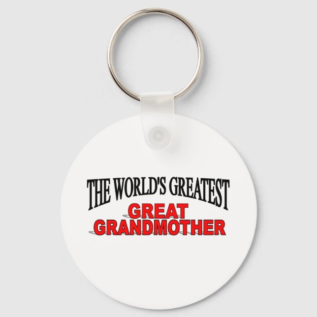 Världsmästare Underbar farmor Nyckelring (Framsida)