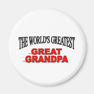 Världsmästare Underbara farfar Magnet