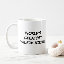"Världsmästare Valediktorian" Mugg