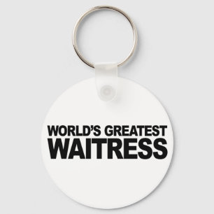 Världsmästare Waitress Nyckelring