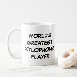 "Världsmästare Xylophone Player" Mugg