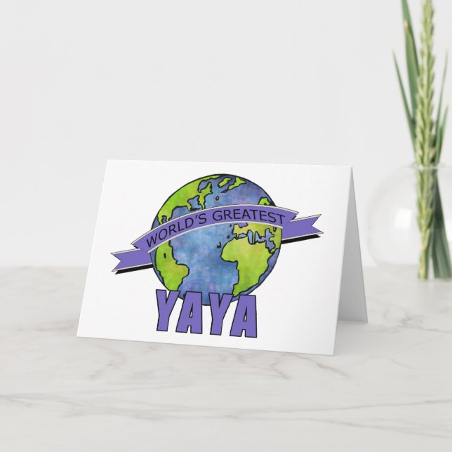 Världsmästare YaYa Kort (Framsida)