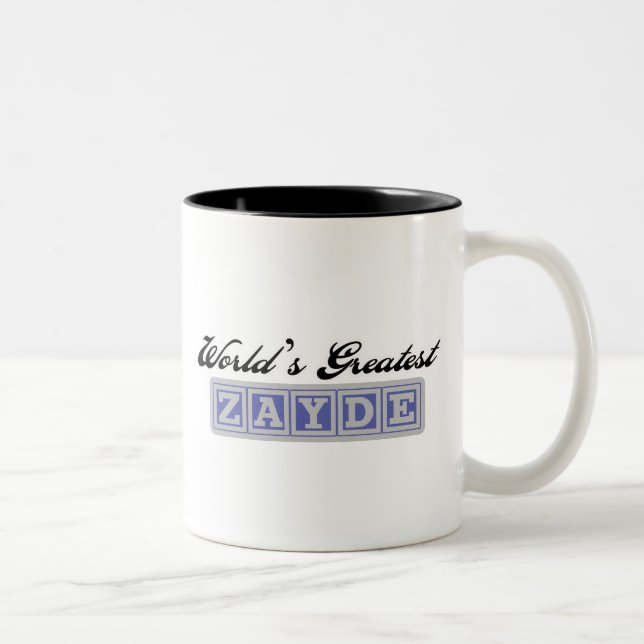 Världsmästare Zayde Två-Tonad Mugg (Höger)