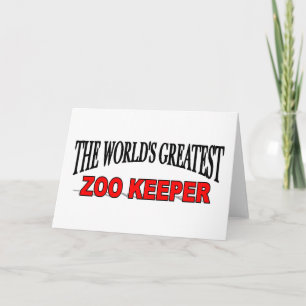 Världsmästare Zoo Keeper Kort