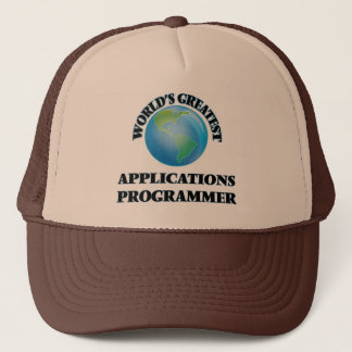 Världsmästareapplikationprogrammerare Truckerkeps