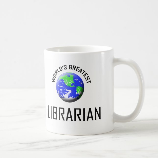 Världsmästarebibliotekarie Kaffemugg (Höger)