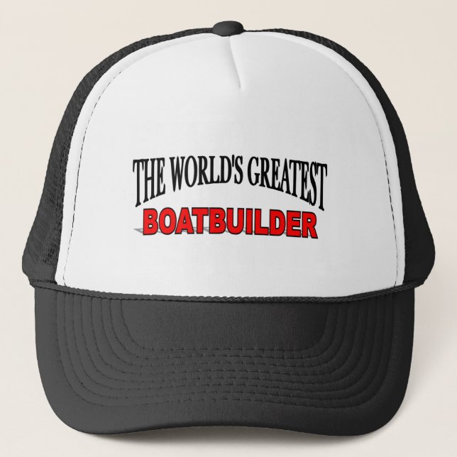 Världsmästareboatbuilderen Truckerkeps (Framsida)