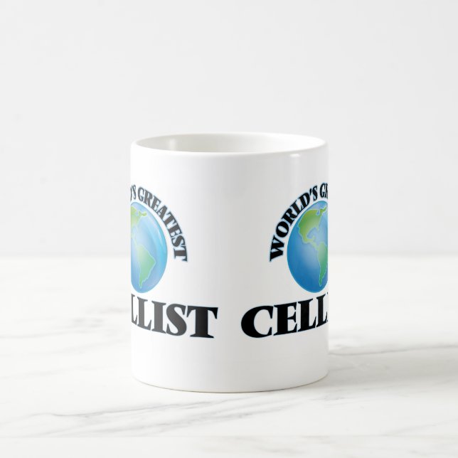 VärldsmästareCellist Kaffemugg (Center)