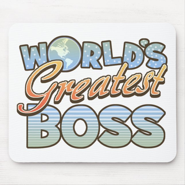Världsmästarechef Mousepad Musmatta (Framsidan)