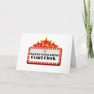 Världsmästaredomstolkontorist Kort