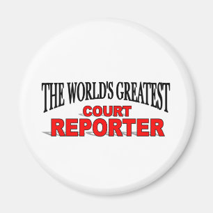 Världsmästaredomstolreporter Magnet