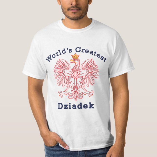 VärldsmästareDziadek örn T-shirt (Framsida)