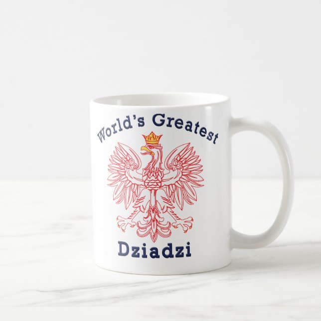 VärldsmästareDziadzi örn Kaffemugg (Höger)