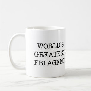 VärldsmästareFBI-agent Kaffemugg
