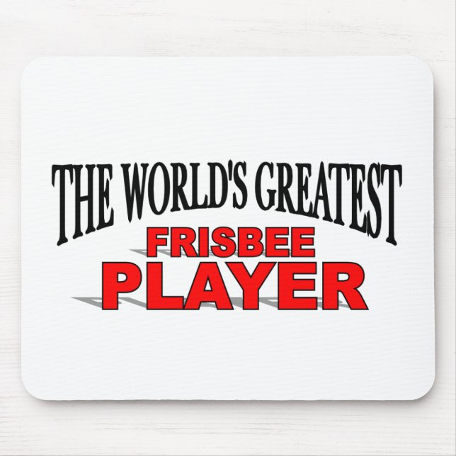 VärldsmästareFrisbeespelare Musmatta (Framsidan)