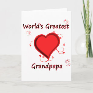 Världsmästaregrandpapa Kort