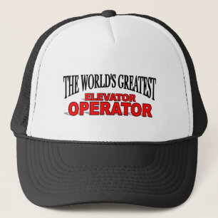 Världsmästarehissoperatören Truckerkeps