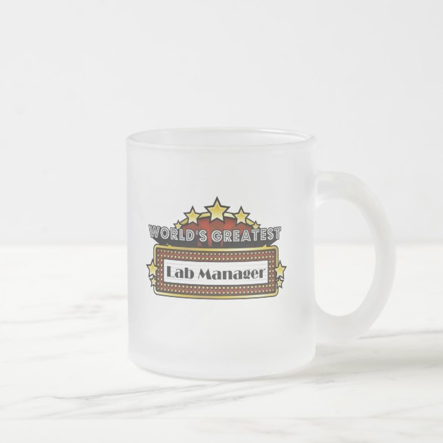 Världsmästarelabbchef Frostad Glasmugg (Höger)