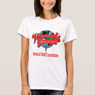Världsmästareläkarundersökningen bemannar tee shirt
