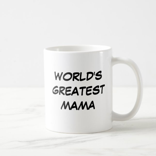 "Världsmästaremamma" mugg (Höger)
