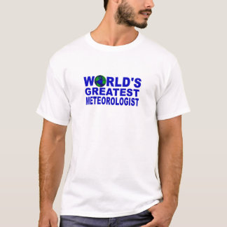 Världsmästaremeteorolog Tee Shirt