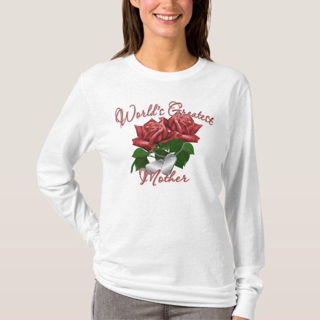 Världsmästaremor T Shirt (Framsida)