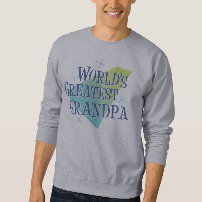 Världsmästaremorfar Sweatshirt (Framsida)