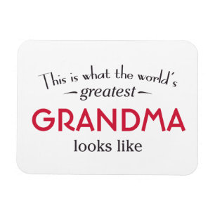 Världsmästaremormor Magnet