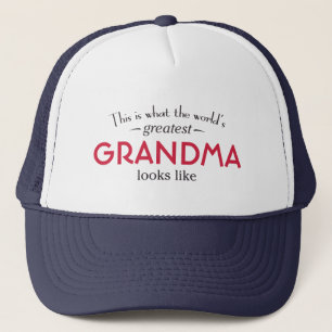 Världsmästaremormor Truckerkeps