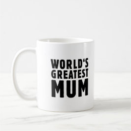 Världsmästaremorsa Kaffemugg