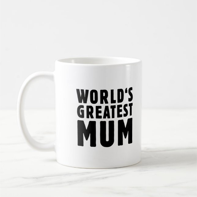 Världsmästaremorsa Kaffemugg (Vänster)