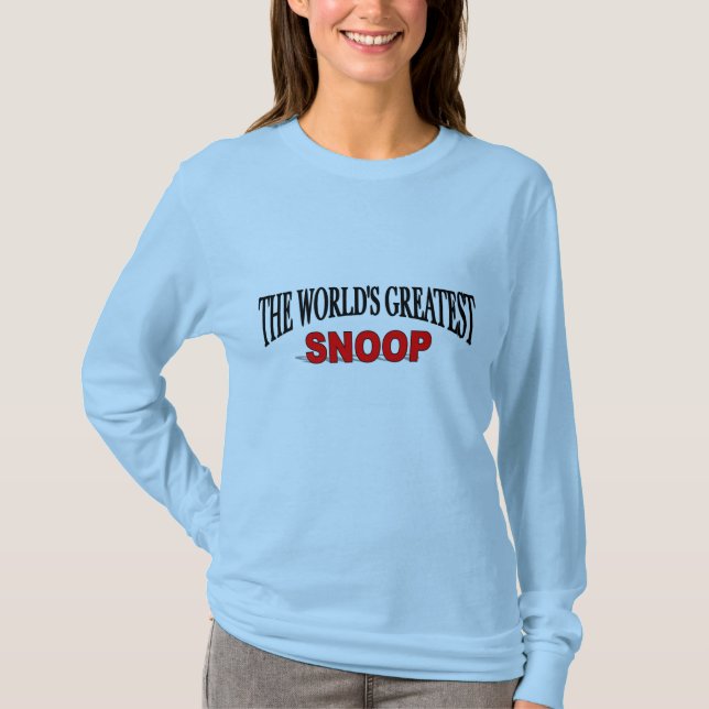 Världsmästaren snokar t-shirt (Framsida)