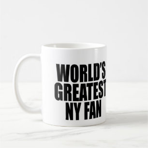 VärldsmästareNew York fläkt Kaffemugg