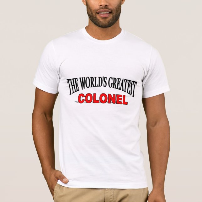 Världsmästareöversten T-shirt (Framsida)