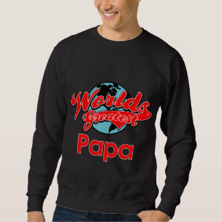 Världsmästarepappa Lång Ärmad Tröja