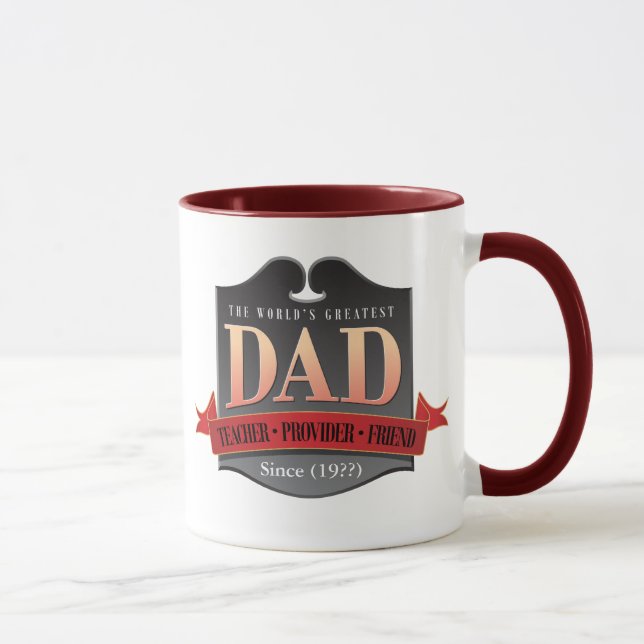 Världsmästarepappamuggen Mugg (Höger)