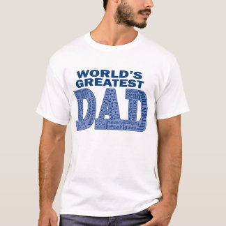 Världsmästarepappaskjorta T-shirt