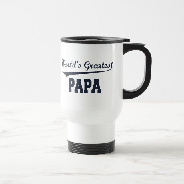 Världsmästarepappatravel mug resemugg (Höger)