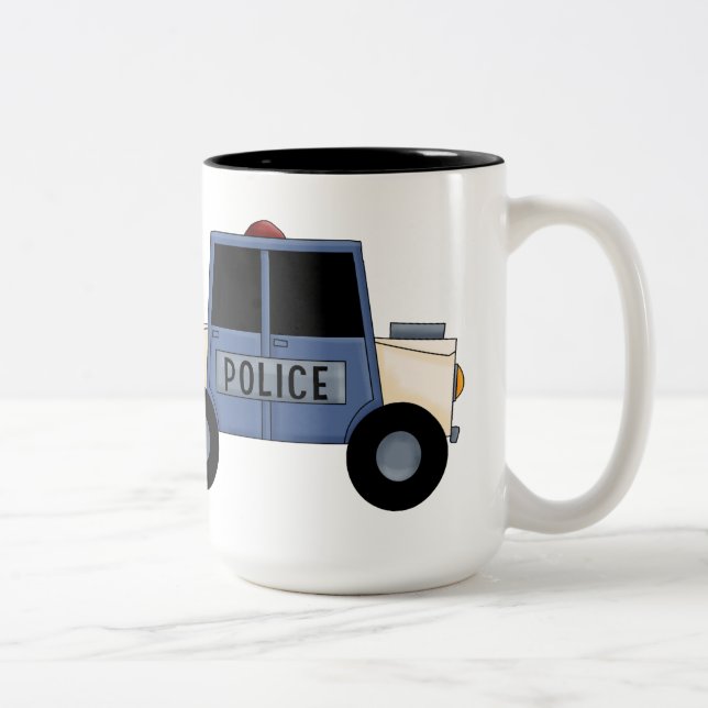 Världsmästarepolismugg Två-Tonad Mugg (Höger)