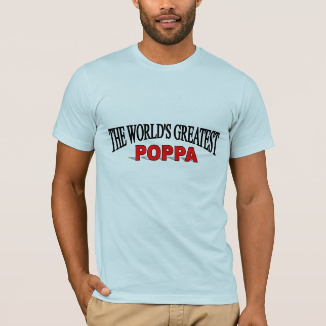 Världsmästarepoppaen T-shirt (Framsida)