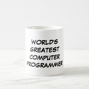 "Världsmästareprogrammerare" mugg