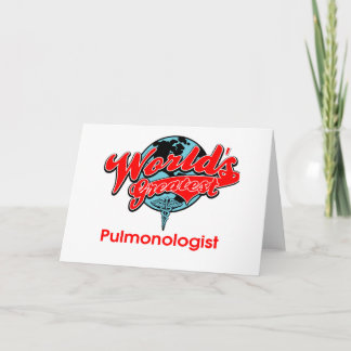 VärldsmästarePulmonologist Kort