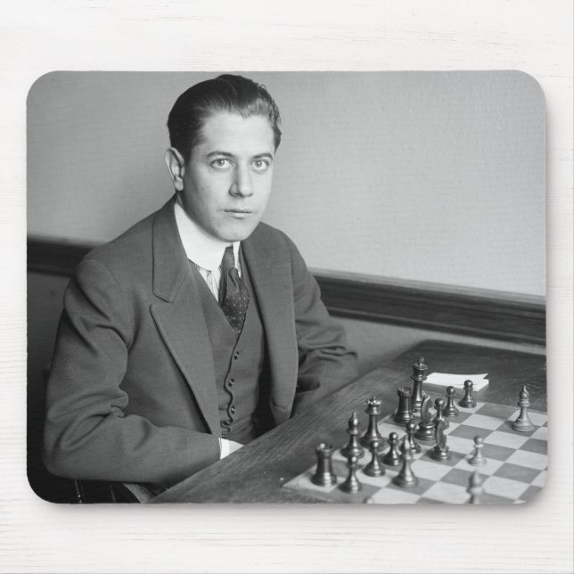 Världsmästareschack Spelare, 1915 Musmatta (Framsidan)