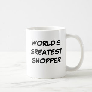 "Världsmästareshoppare" mugg