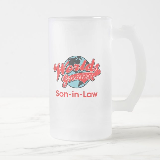 VärldsmästareSon-i-Lag Frostat Ölglas (Höger)