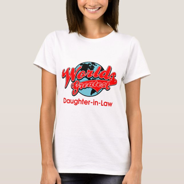 Världsmästaresonhustru T Shirt (Framsida)